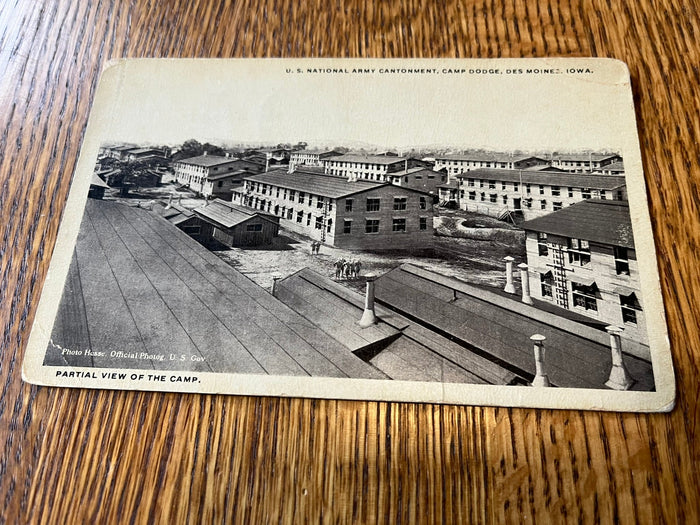 Camp Dodge - Des Moines. 1918