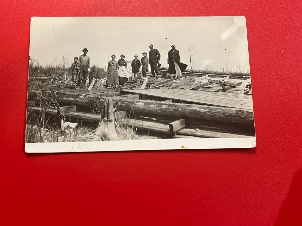 White Pines Minnesota 1918 Tornado standing group