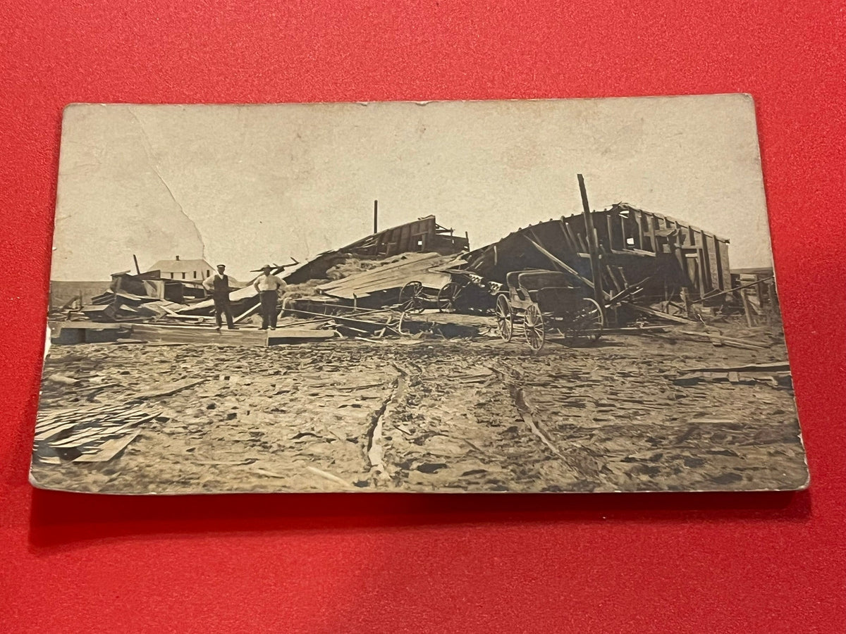 White Pines Minnesota Tornado RPPC