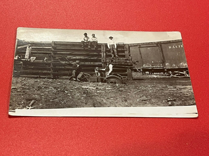 Tornado Damage to Train