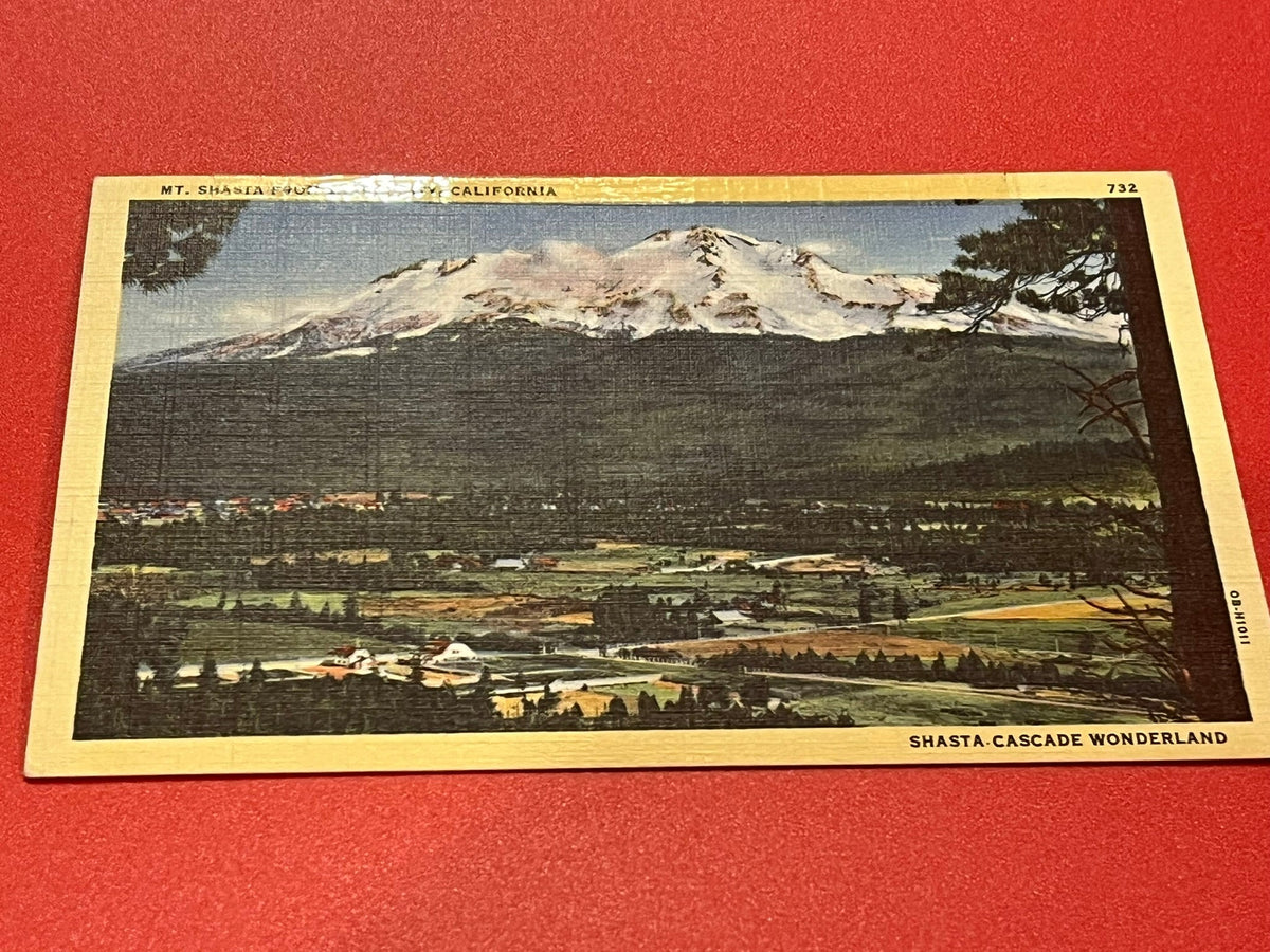 Mt. Shasta from Shasta City, California