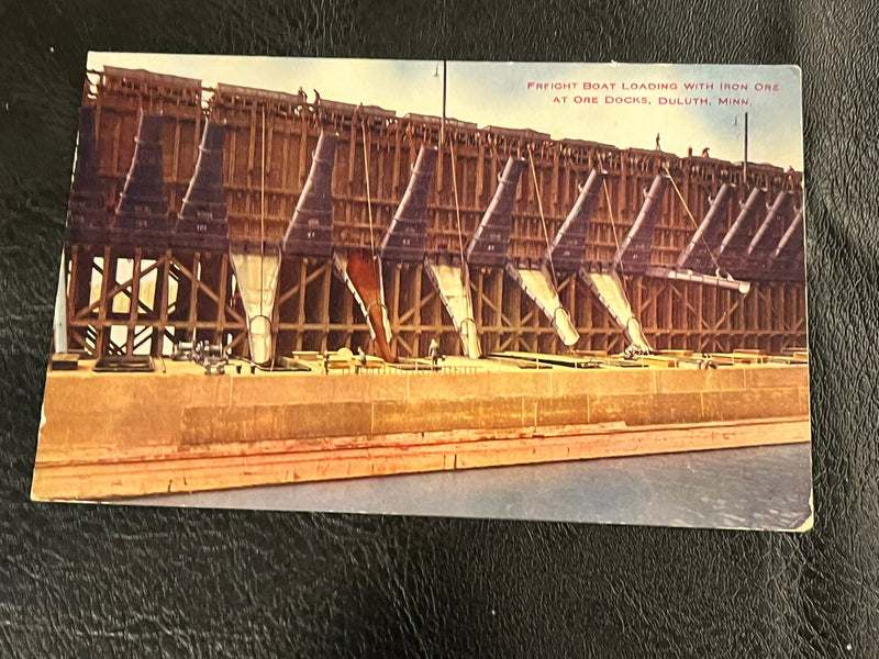 Freight Boats loading Iron Ore - Duluth