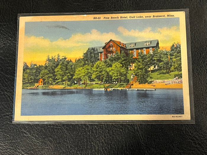 Pine Beach Hotel. Gull Lake. Brainerd