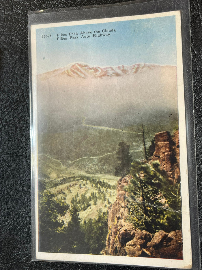 Pikes Peak Colorado 1930