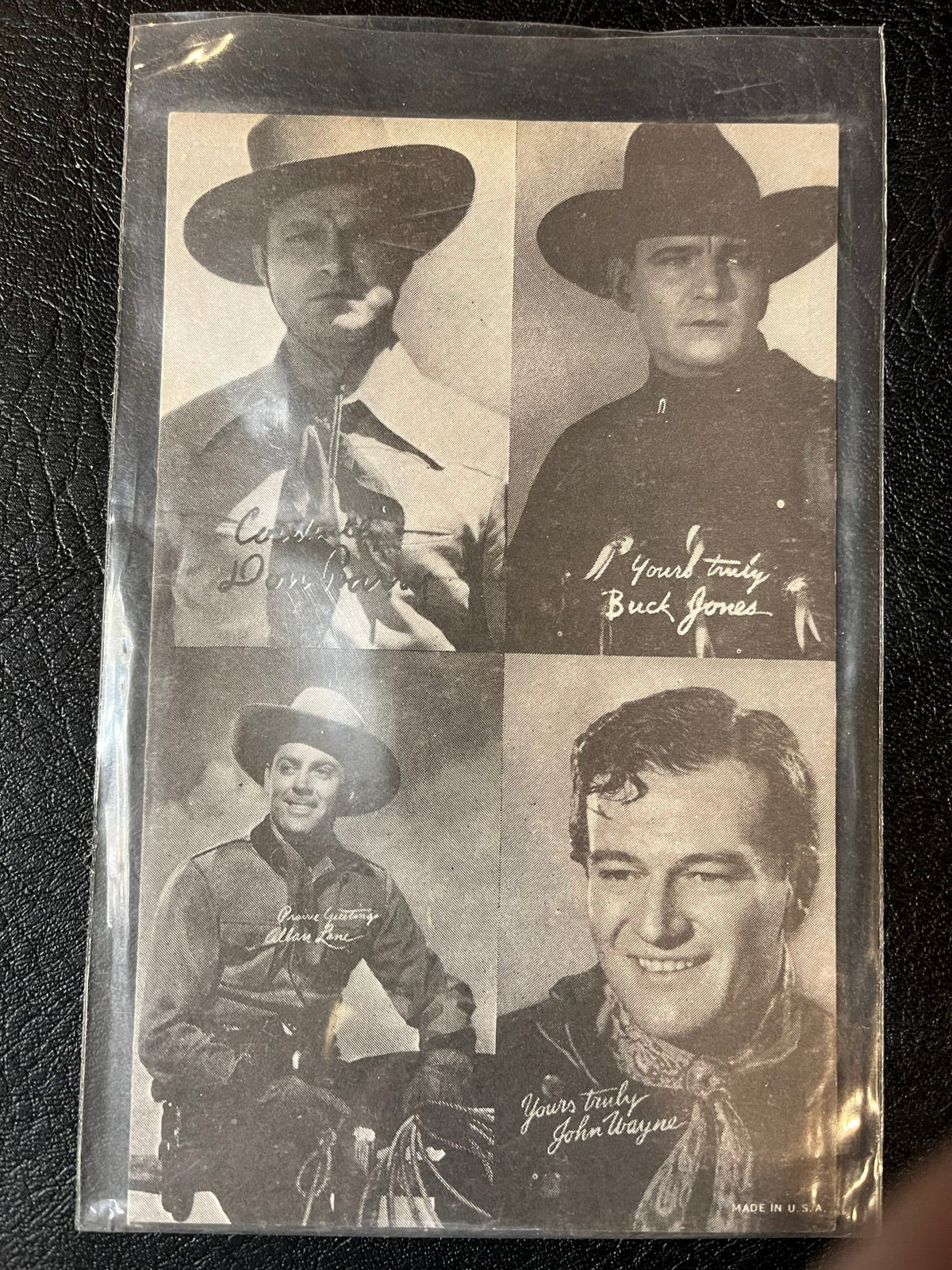 Cowboy Actors Card 1