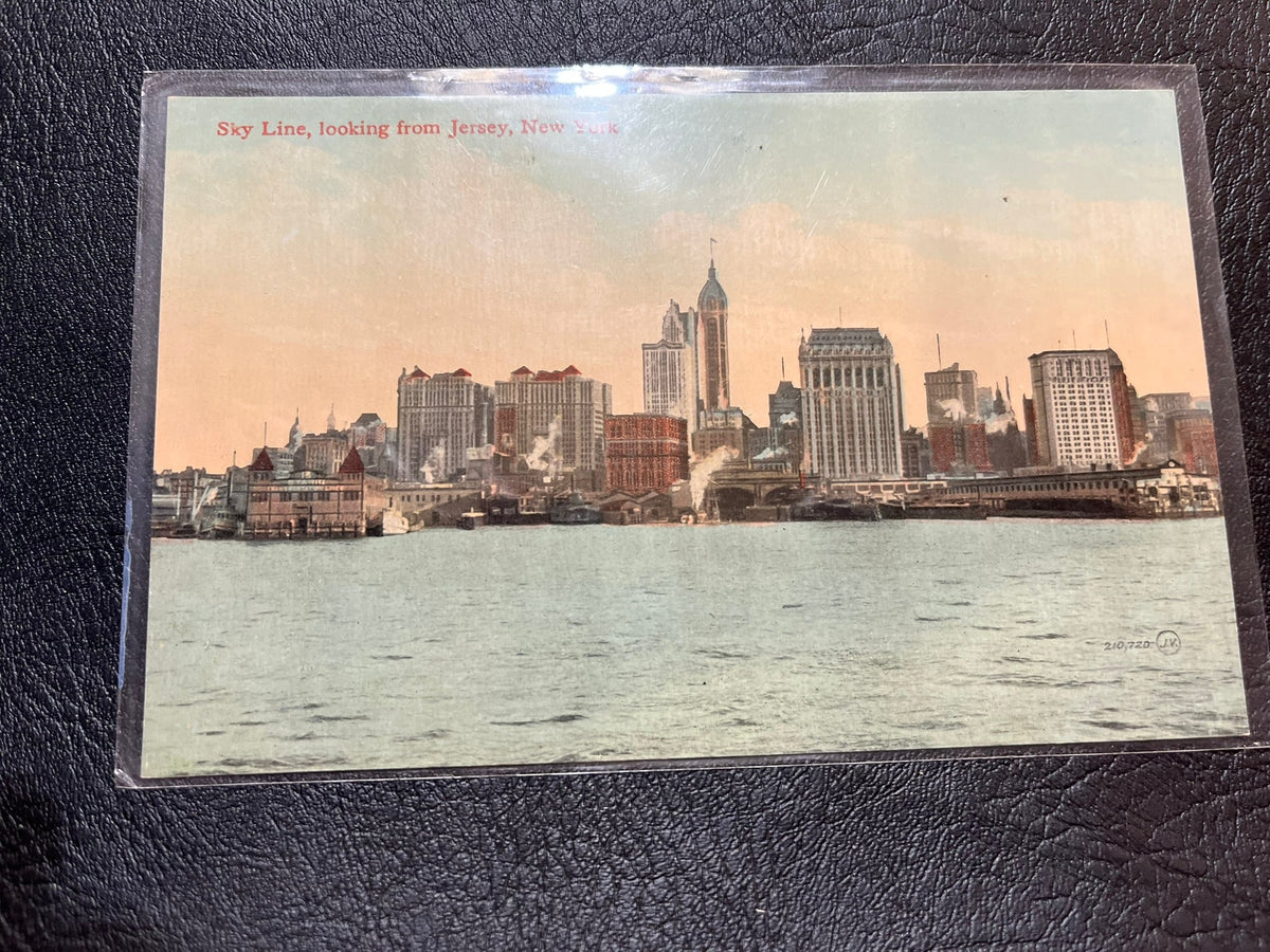 New York Skyline from Jersey. 1928