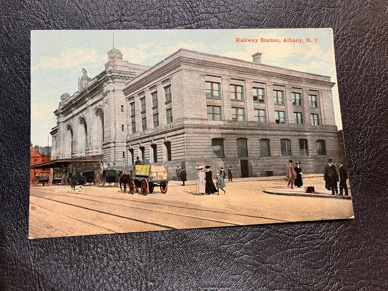 Albany New York Railway Station 1928