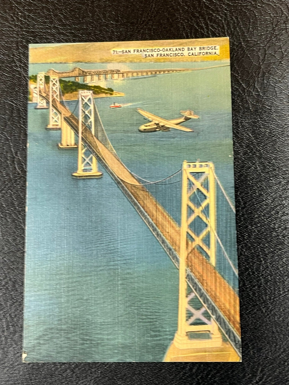 Oakland Bay Bridge with China Clipper