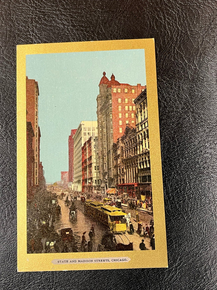 State & Madison St. Chicago 1910