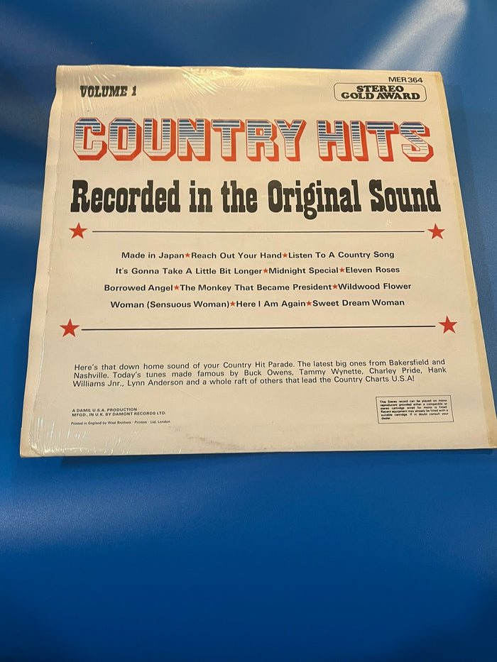 Country Hits Volume 1
