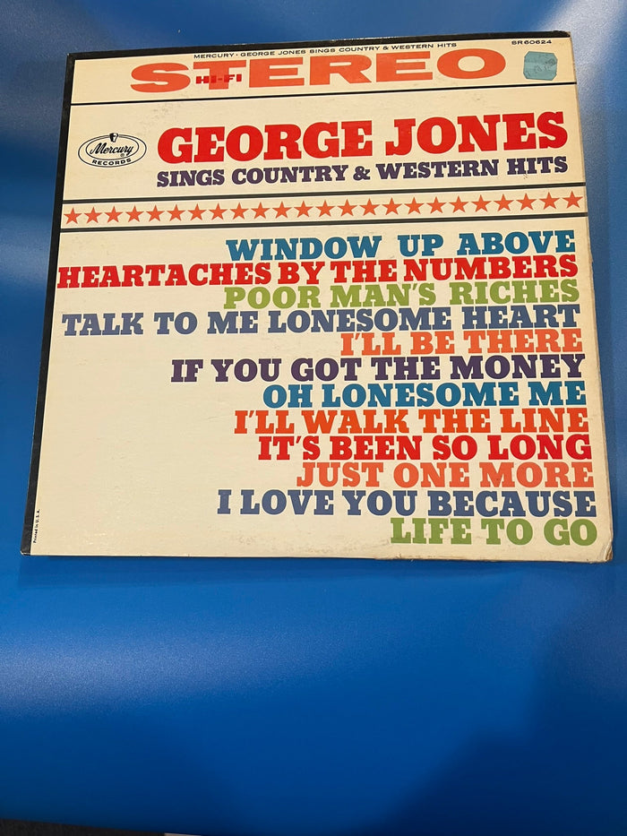 George Jones Sing Country & Western Hits.