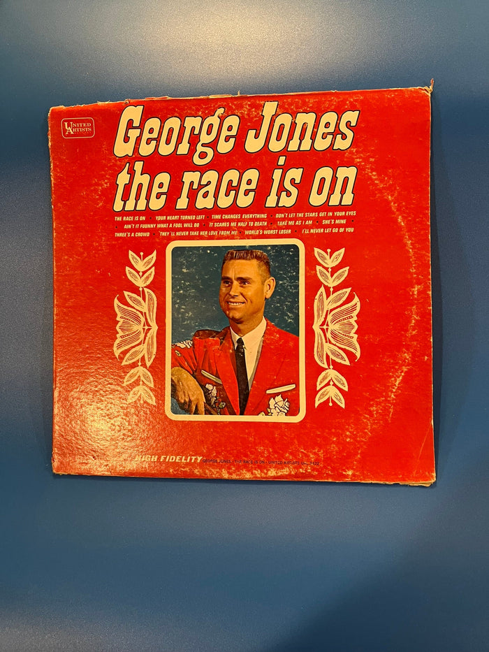 George Jones the race in on