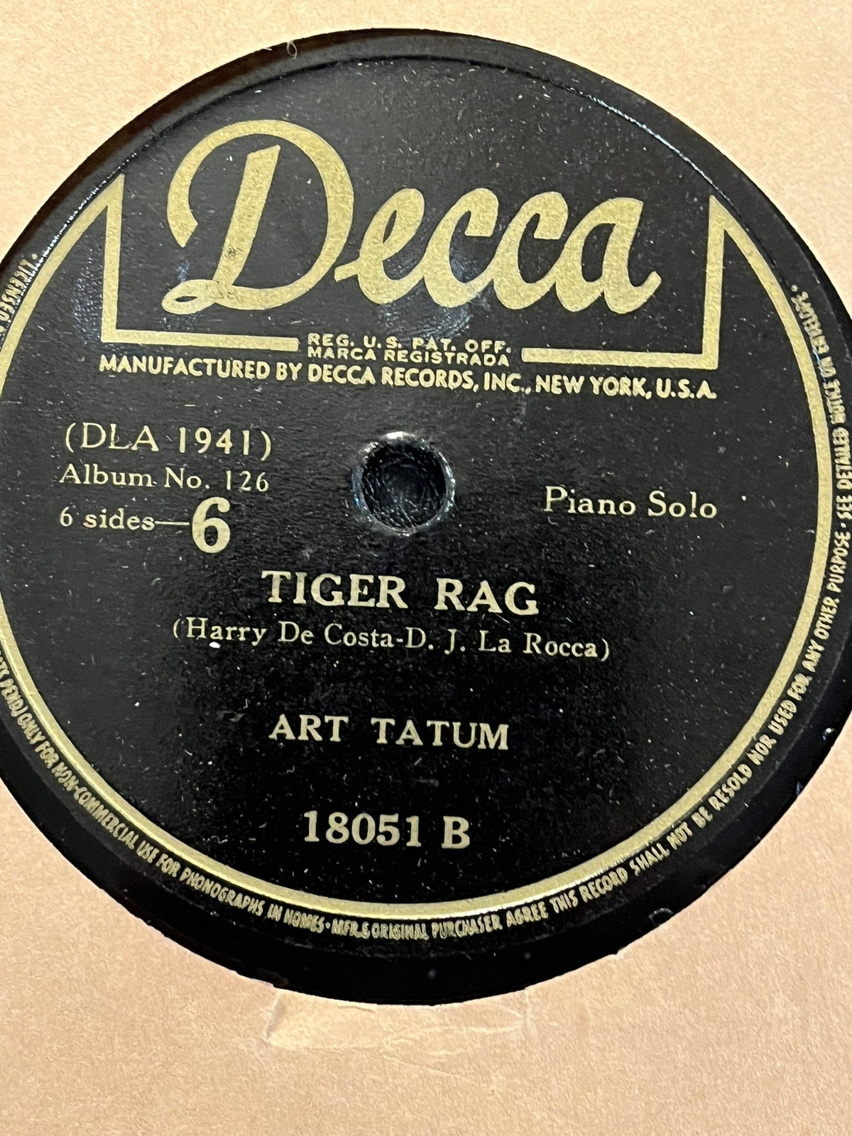 Tiger Rag