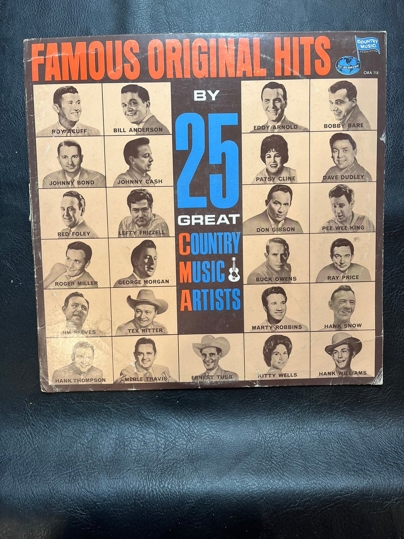 Famous Original Hits by 25 Great Country Music Artists