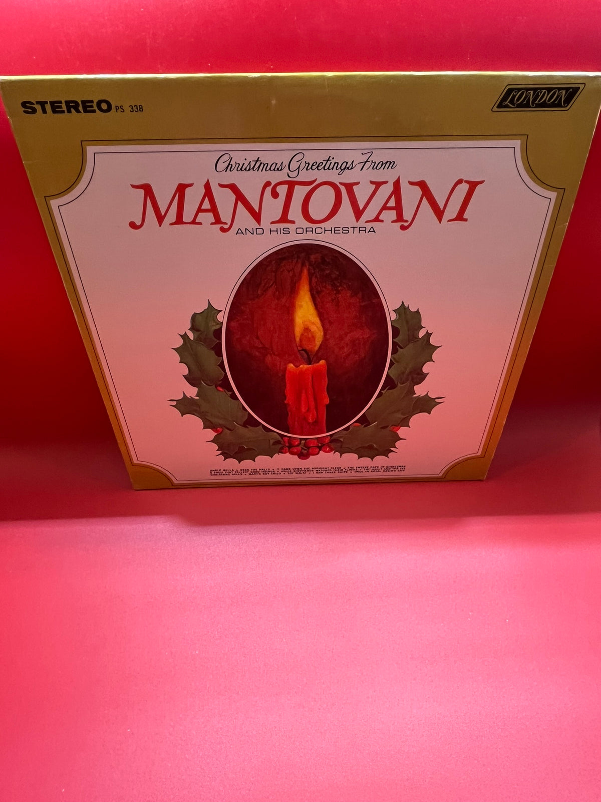 Christmas Greetings from Mantovani