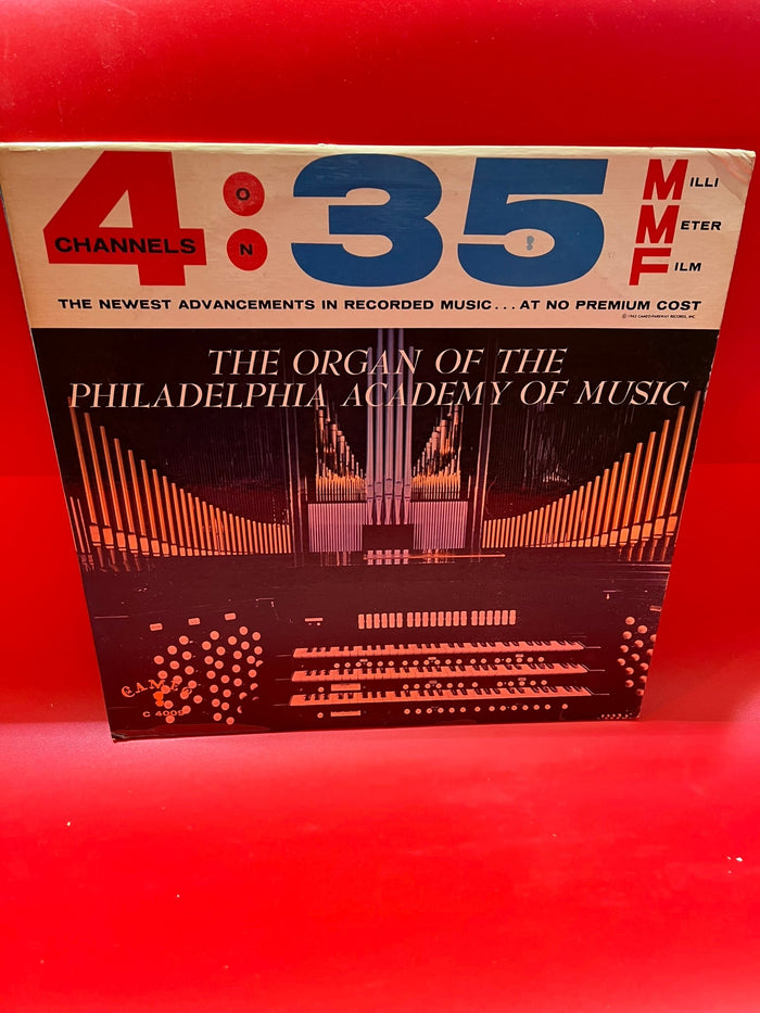 The Organ of the Philadelphia Academy of Music