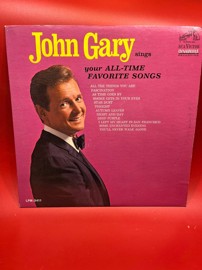 John Gary sings your  ALL TIME FAVORITE SONGS