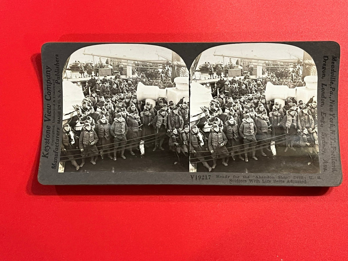 Abandoned Ship Drill - WWI