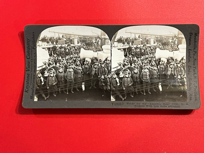 Abandoned Ship Drill - WWI