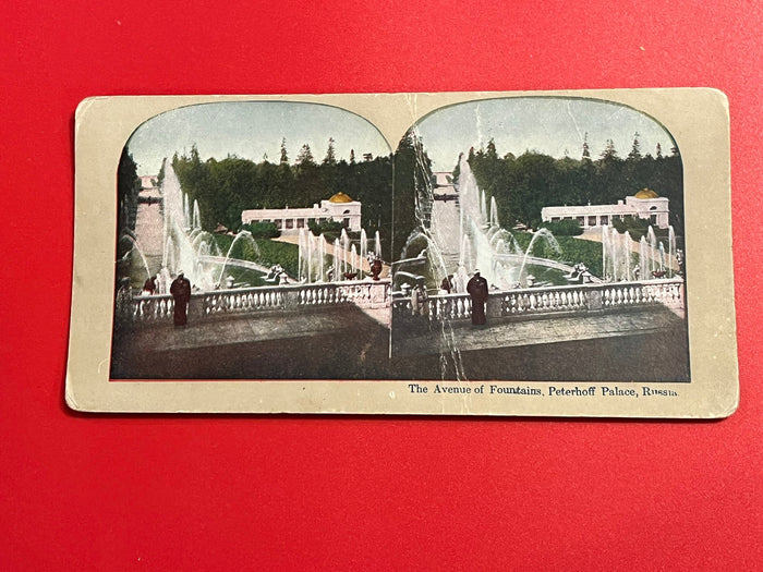 Avenue of Fountains - Peterhoff Palace - Russia