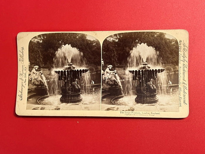 The Large Fountain - London