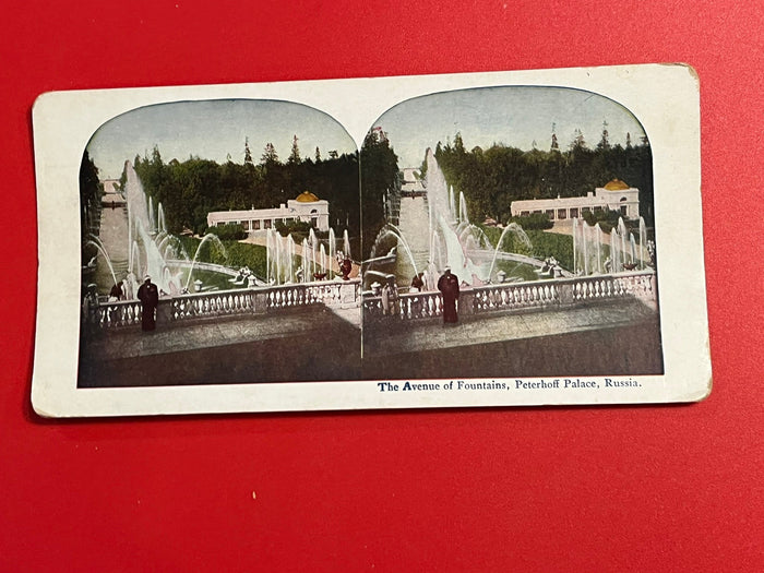 Avenue of Fountains - Peterhoff Palace - Russia 1