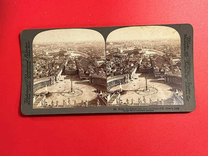 Eternal City from Dome of St. Peters 1907