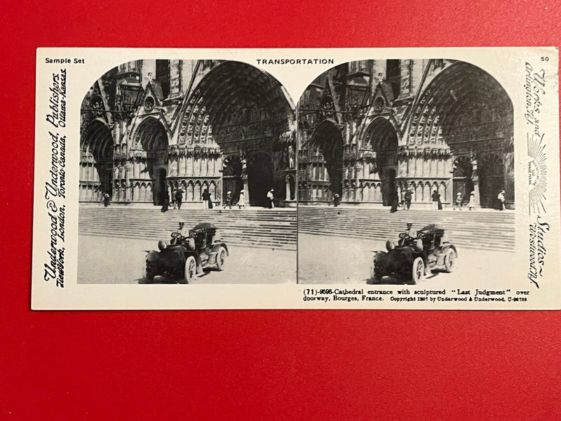 Bourges France Cathedral  1907