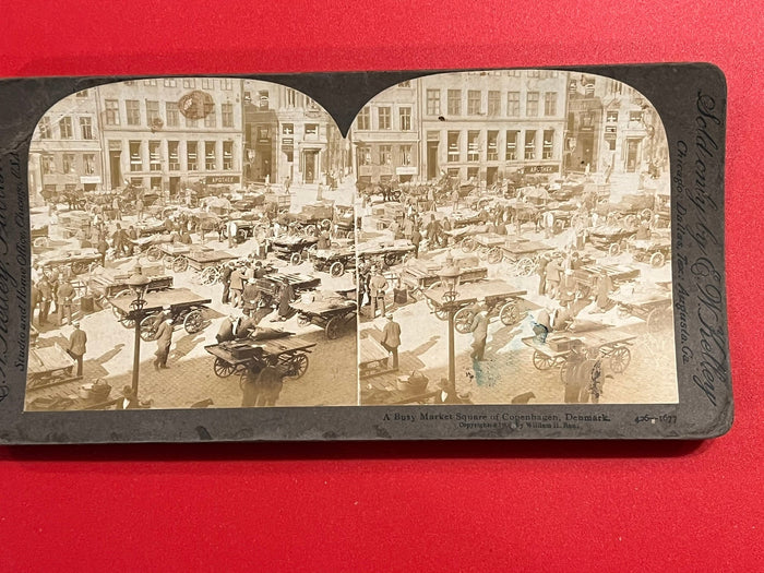 Copenhagen Denmark Market - 1903