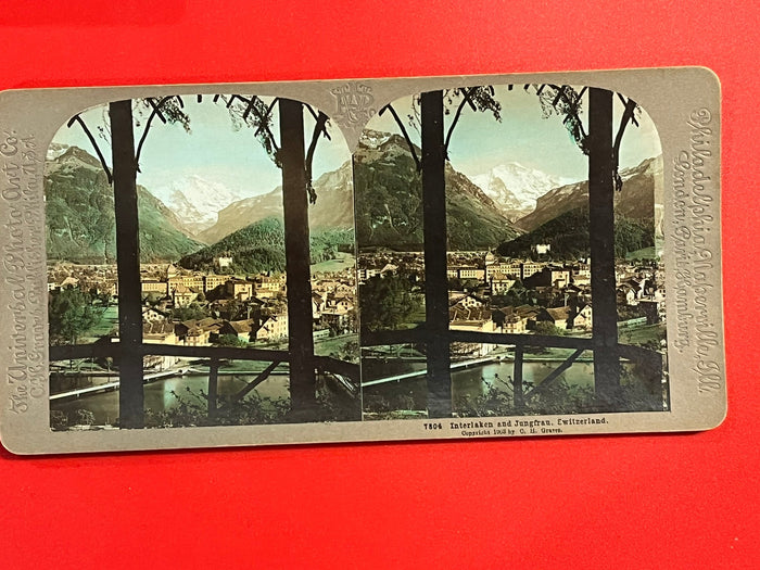 Interlaken and Jungfrau - Switzerland 1903