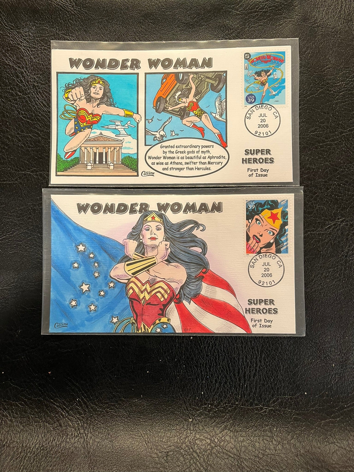 Wonder Woman Hand colored FED Set