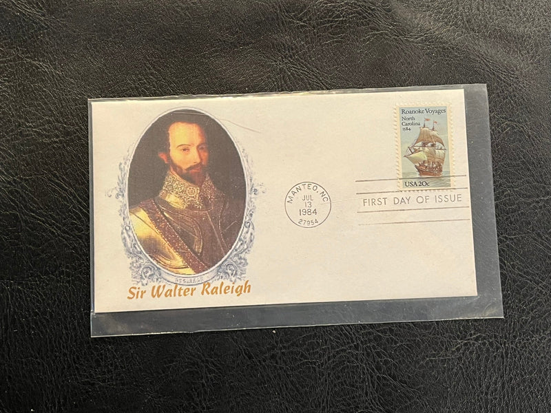 Sir Walter Raleigh FDC