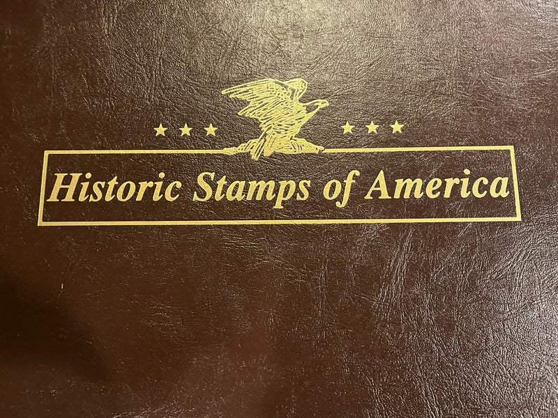 Historic Stamps of American set