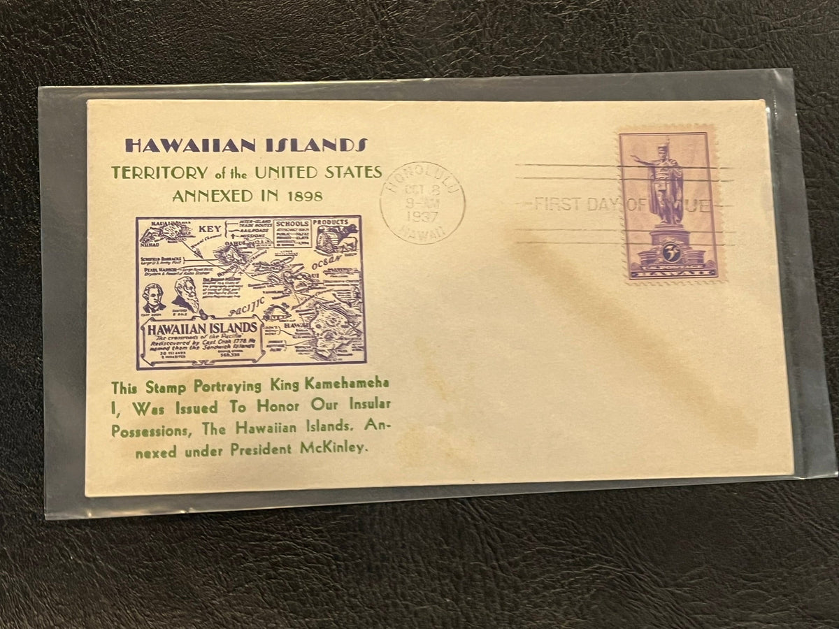 Hawaiian Island Territory FDC