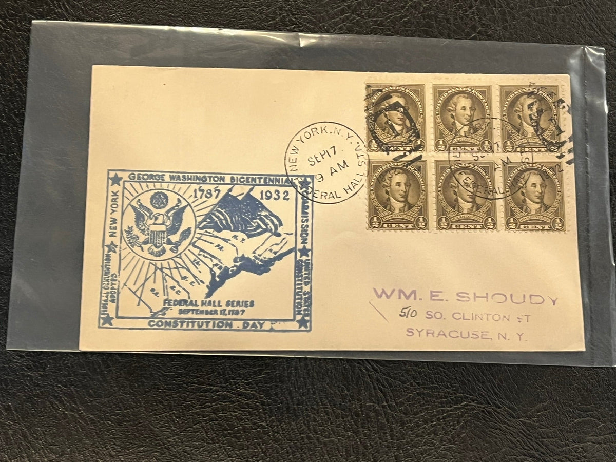 George Washington Bicentennial  FDC - 1932