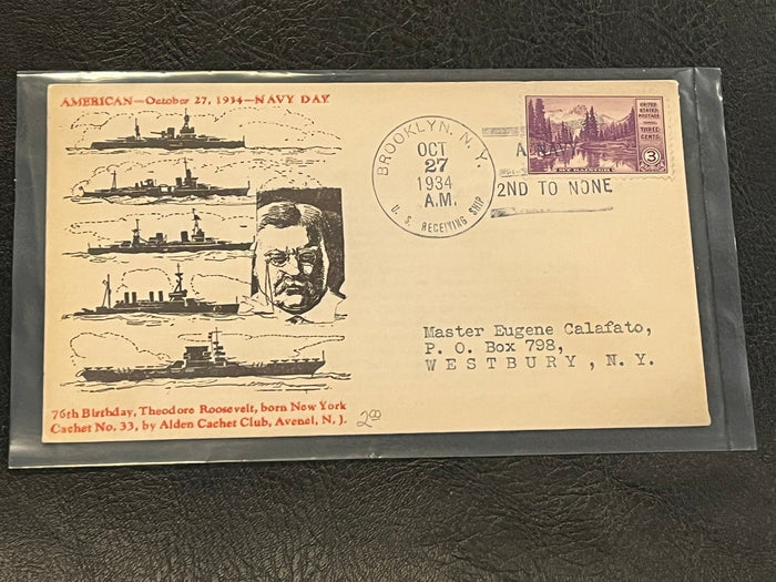 Navy Day 1934 Cover