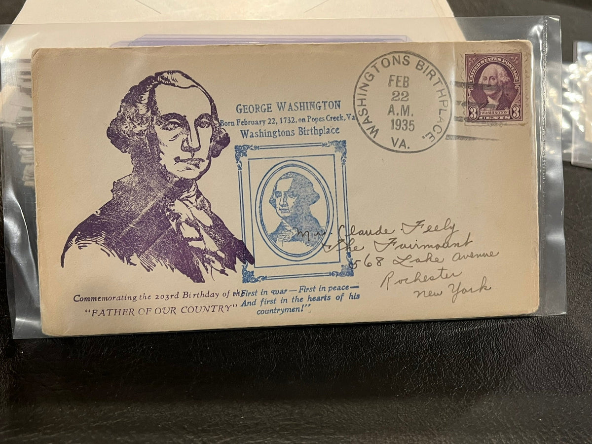 Washington's Birthday - 1935 Cover.