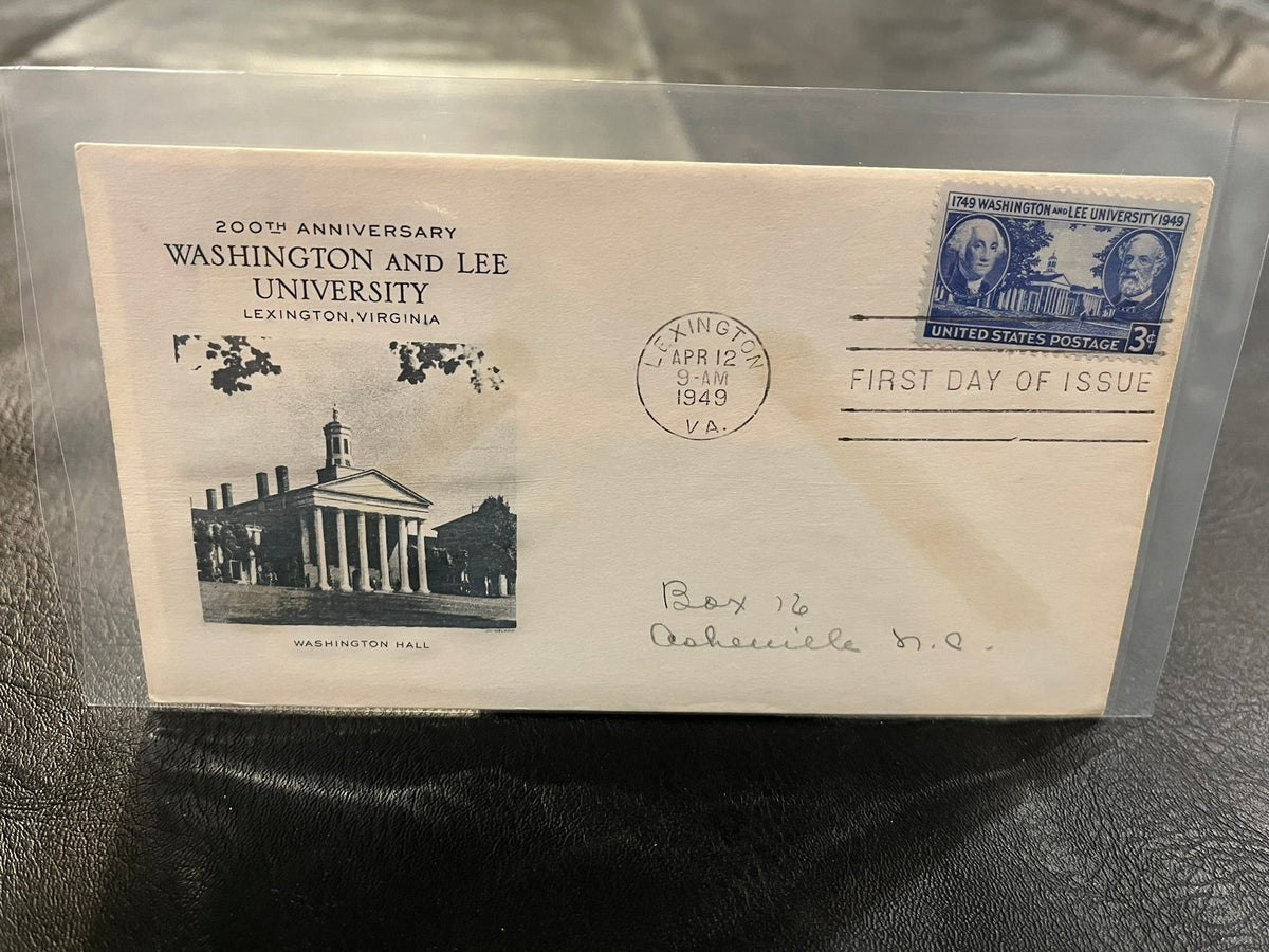 Ashington and Lee University FDC 1949