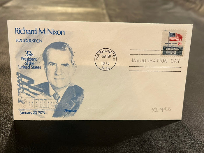 Richard Nixon Inauguration Cover. 1973