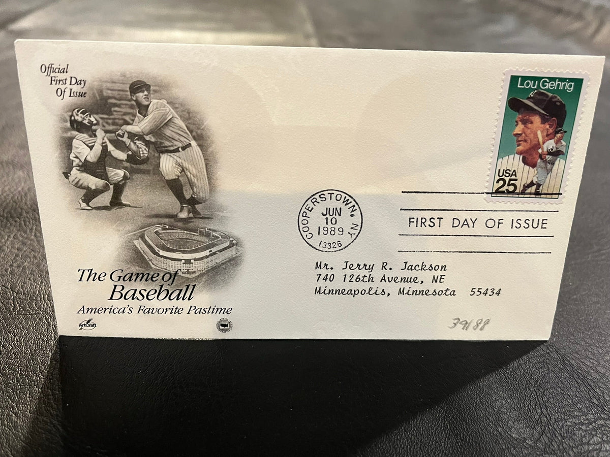 The Game of Baseball FDC 1989