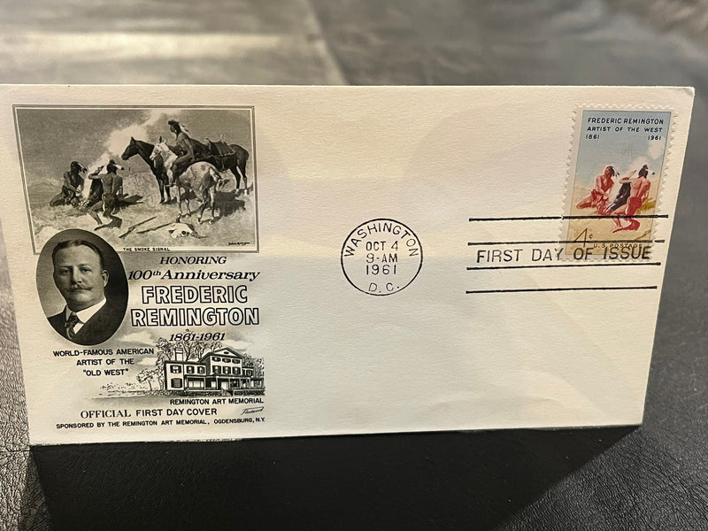 Frederic Remington FDC 1961