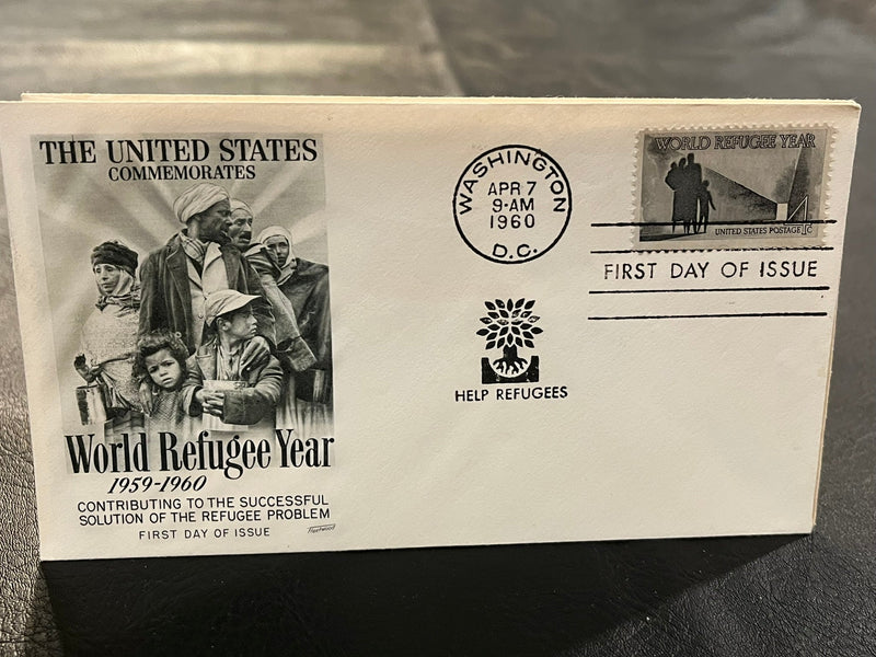 World Refugee Year FDC 1960