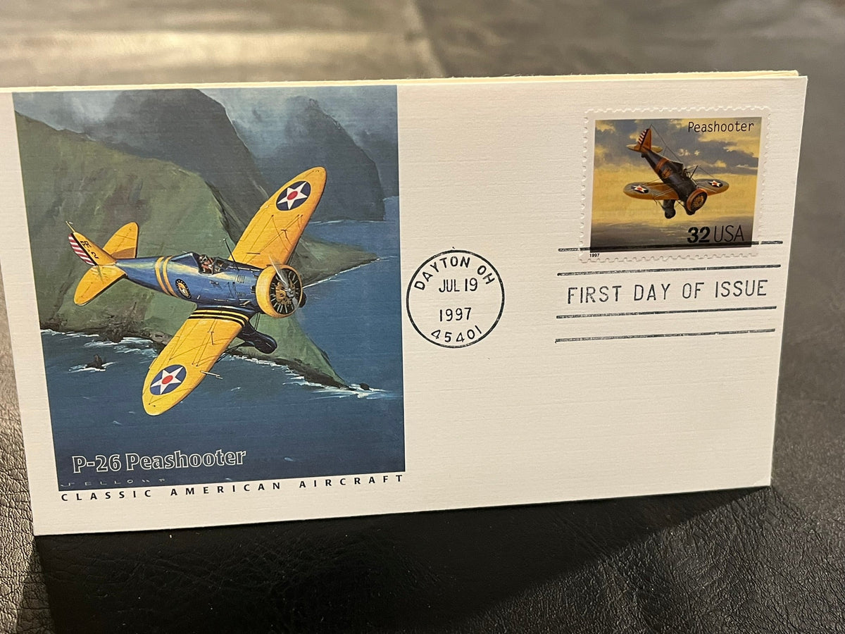 P-26 Peashooter FDC 1997