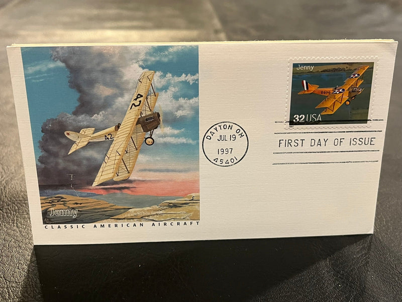 Jenny - Classic American Aircraft FDC. 1997