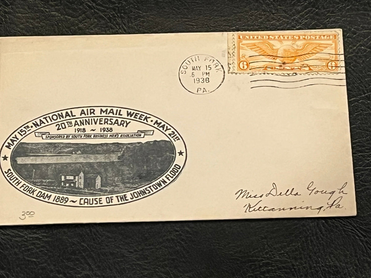 National Air Mail Week 1938 - South Fork, Pa. 1938