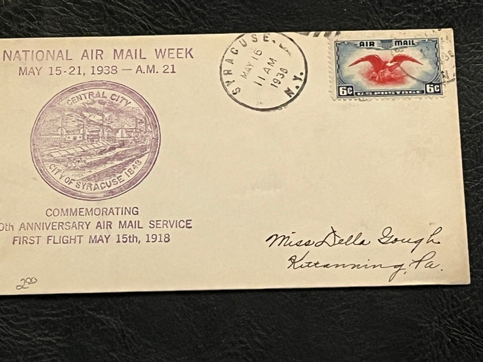 National Air Mail Week - May, 1936 - Syracuse.N.Y.