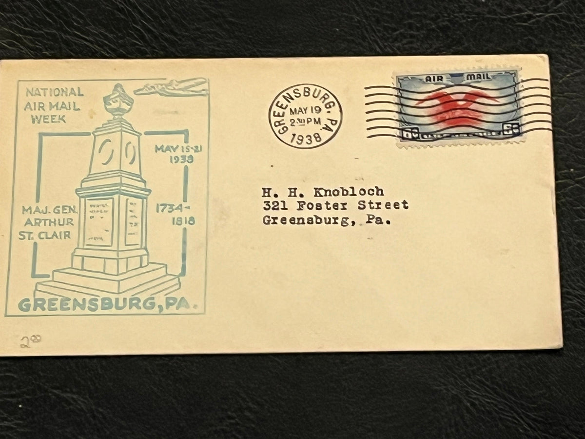 National Air Mail Week - Greensburg, Pa. 1938