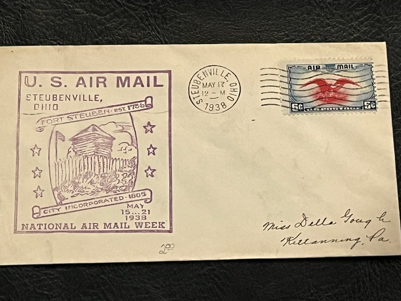 National Air Mail Week - Steubenville, Ohio 1938