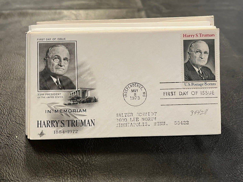 Harry Truman In Memoriam FDC