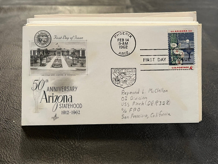 Arizona Statehood 50th Anniversary FDC